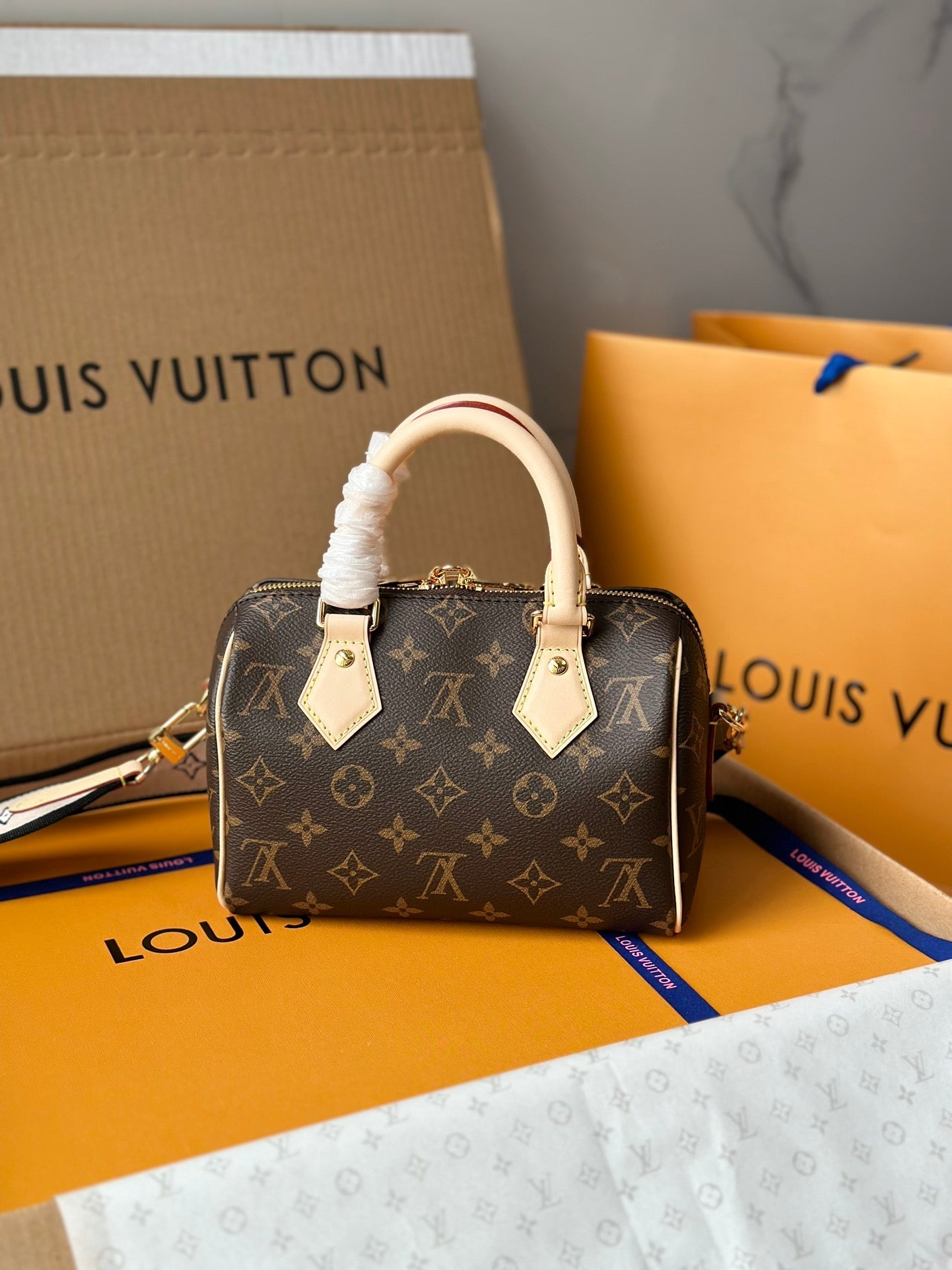 Speedy Bandoulière 20 Monogram Canvas