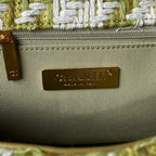 Tweed Flap Shoulder Bag