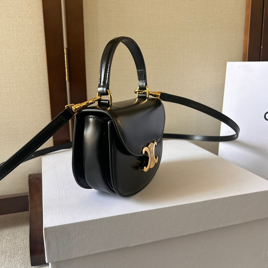 Mini Besace Arc de Triomphe Leather Bag