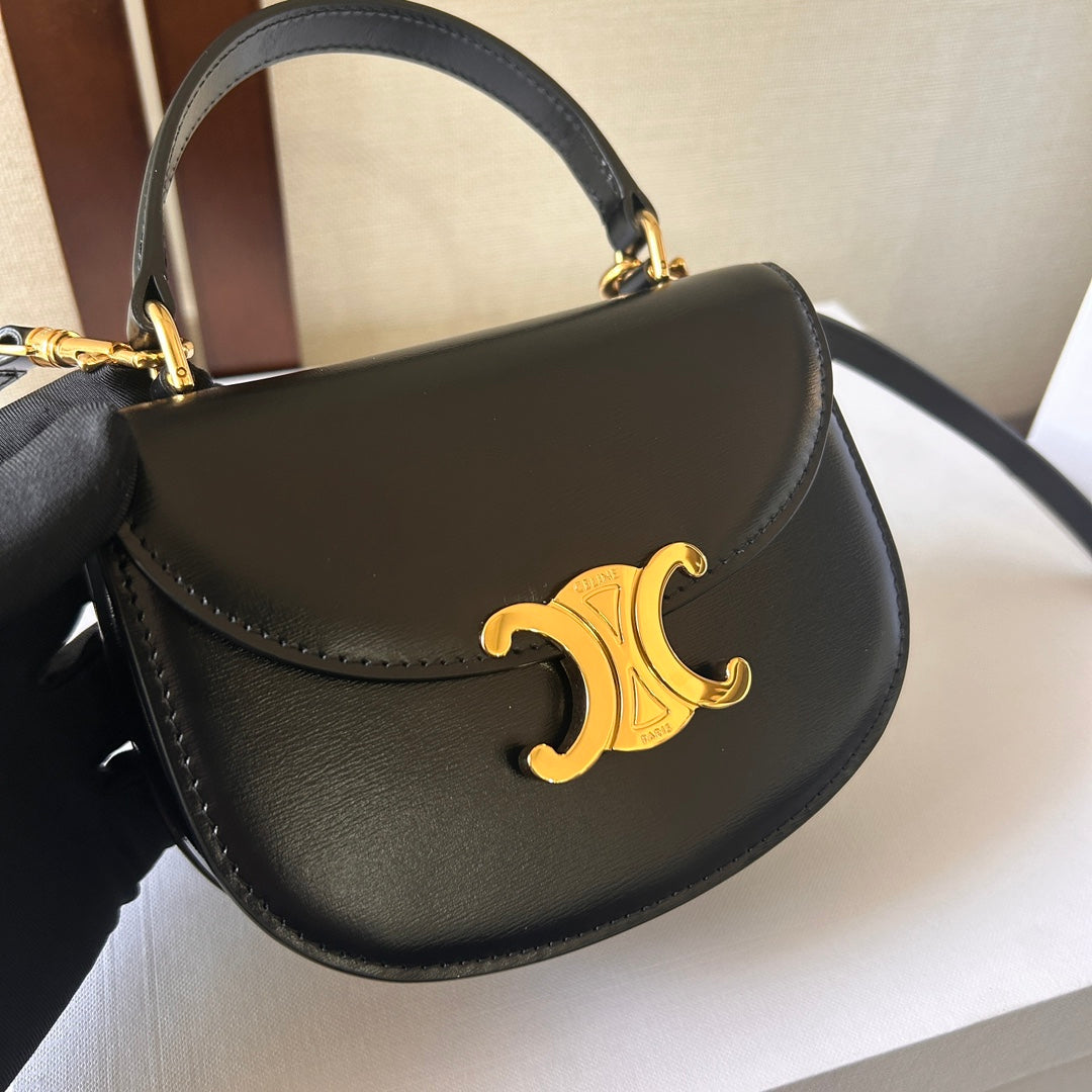 Mini Besace Arc de Triomphe Leather Bag