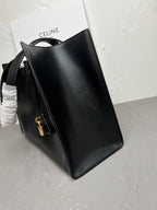 Cabas 16 Structured Cowhide Leather Tote Bag