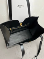 Cabas 16 Structured Cowhide Leather Tote Bag