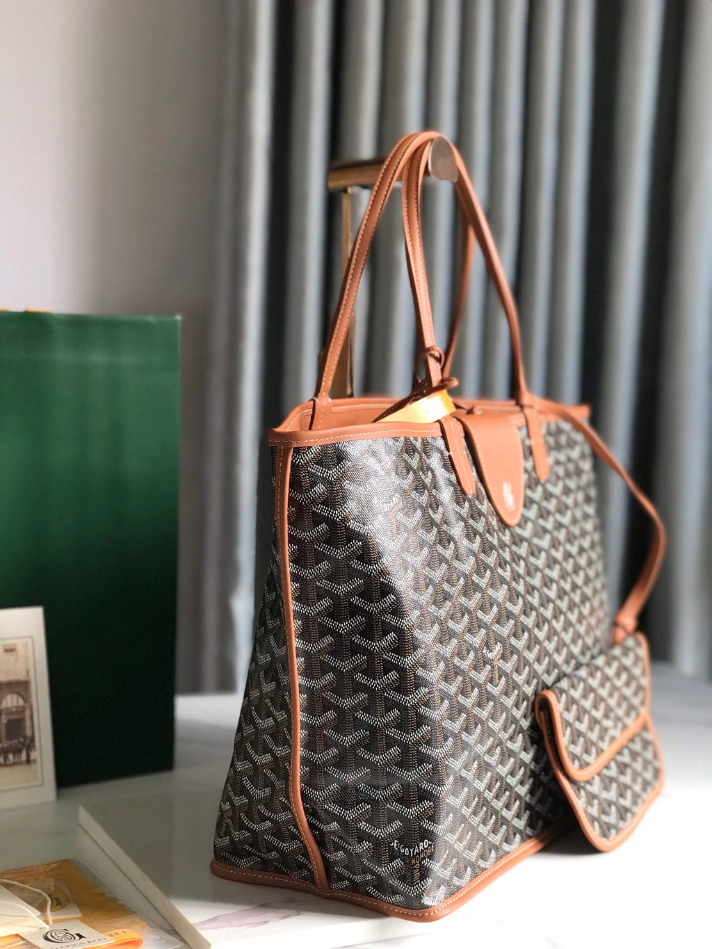 Anjou Reversible Small Tote Bag
