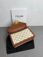 Triomphe Canvas Large Wallet on Chain