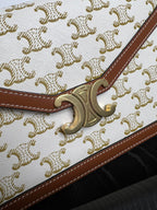 Triomphe Canvas Large Wallet on Chain