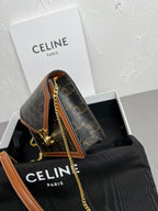Triomphe Canvas Chain Wallet