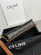 Triomphe Canvas Chain Wallet