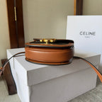 Mini Besace Arc de Triomphe Canvas & Leather Bag