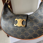 Ava Triomphe Canvas Underarm Bag