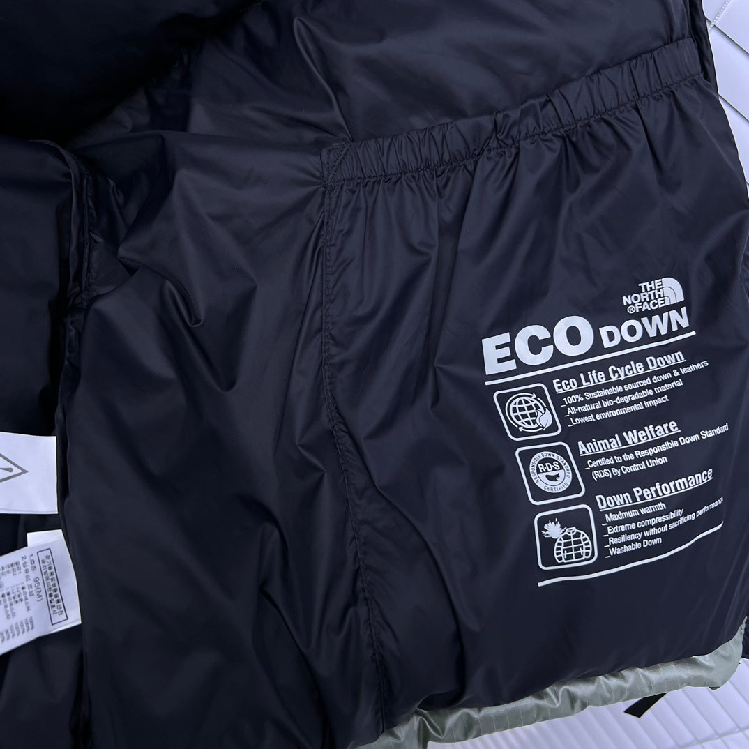 Large Check Series Down Jacket
