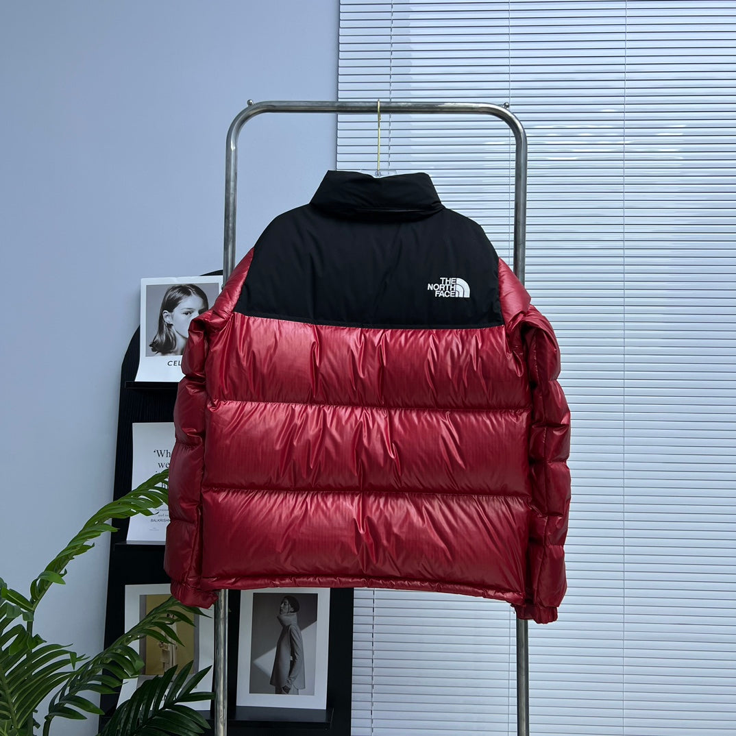 Large Check Series Down Jacket