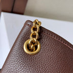 Triomphe Soft Leather Chain Bag