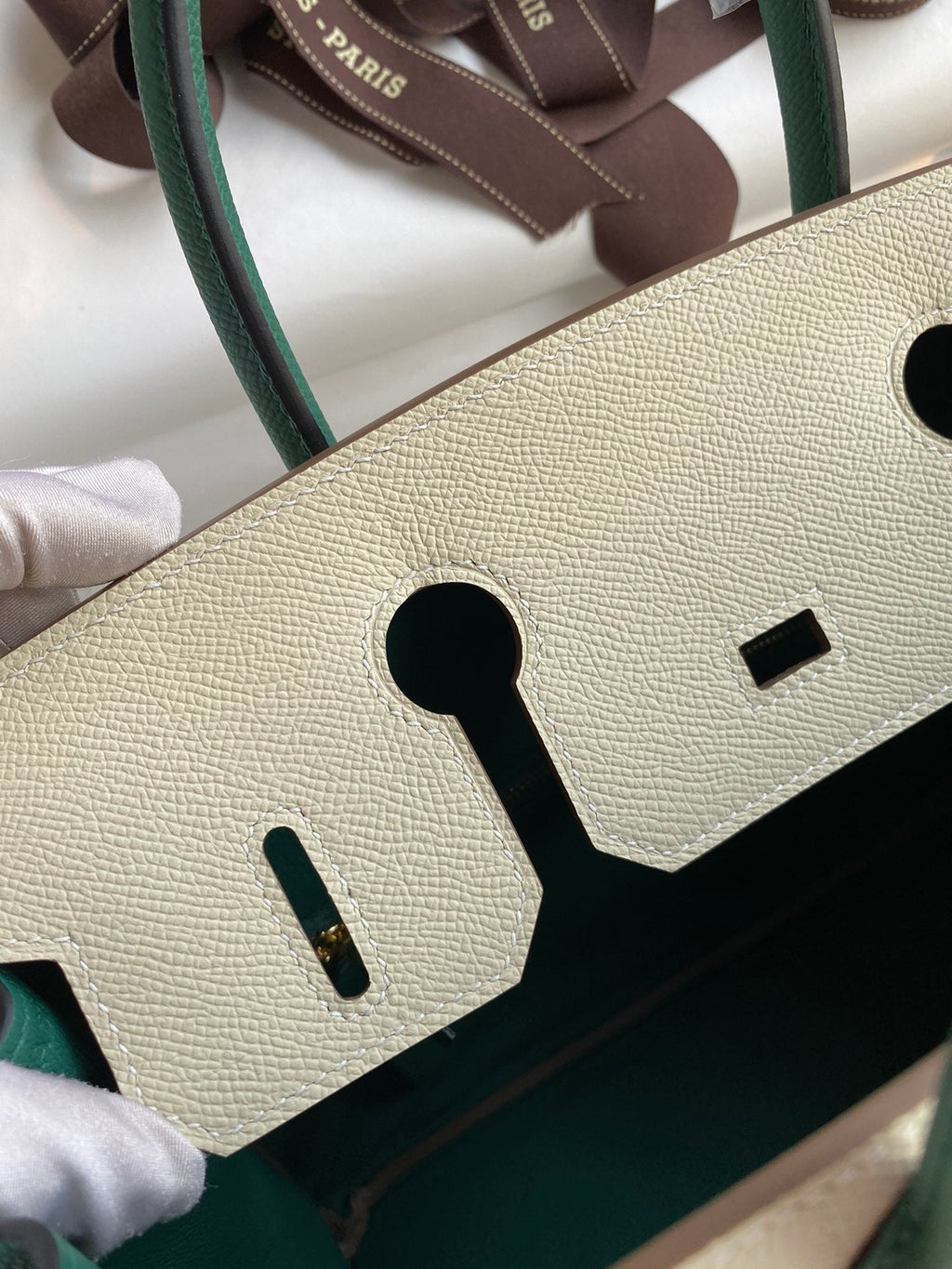 Birkin 30 Two-Tone Epsom Leather Bag
