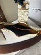 Ava Triomphe Canvas Underarm Bag