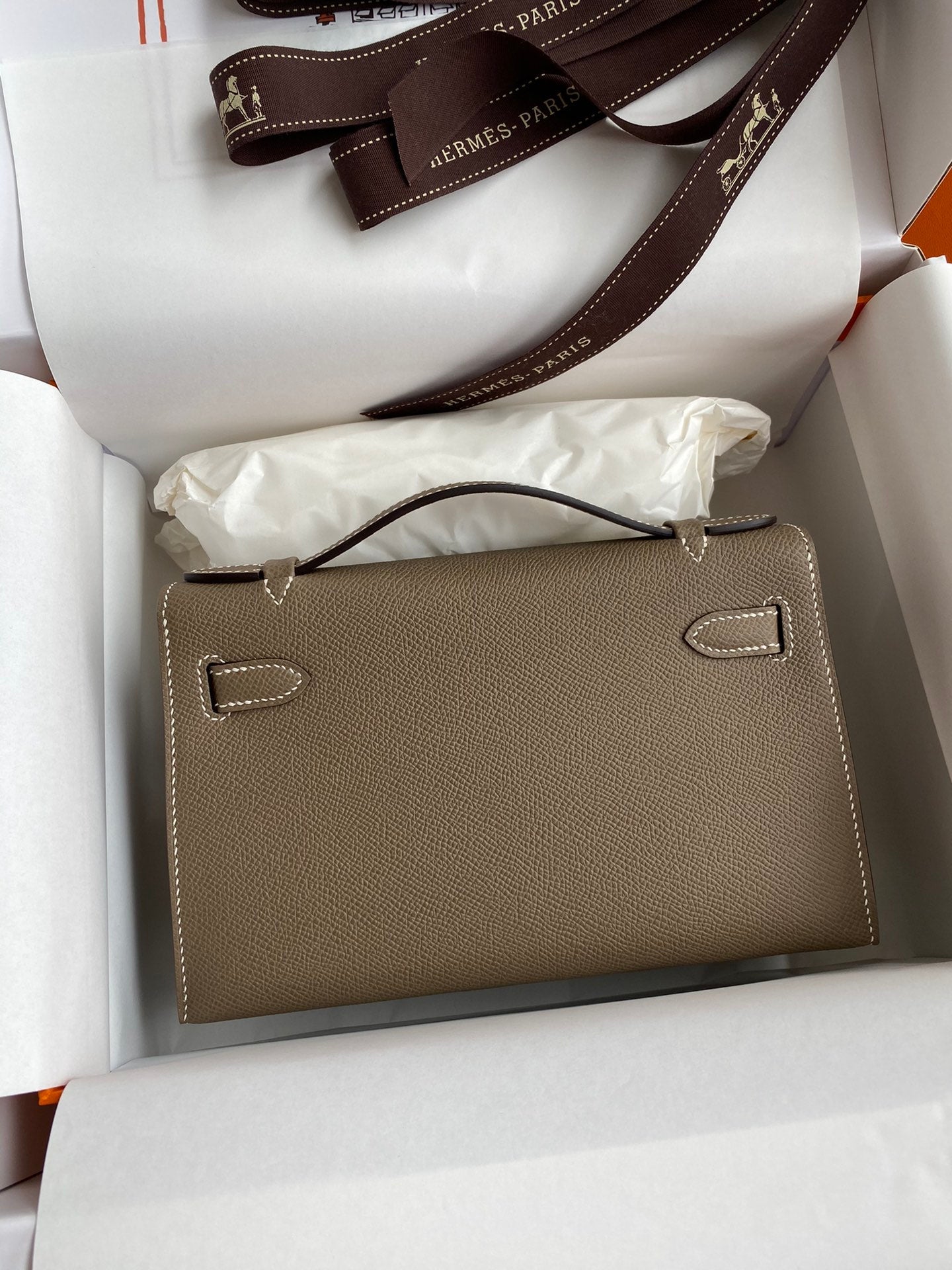Mini Kelly 22cm Epsom Leather Handbag