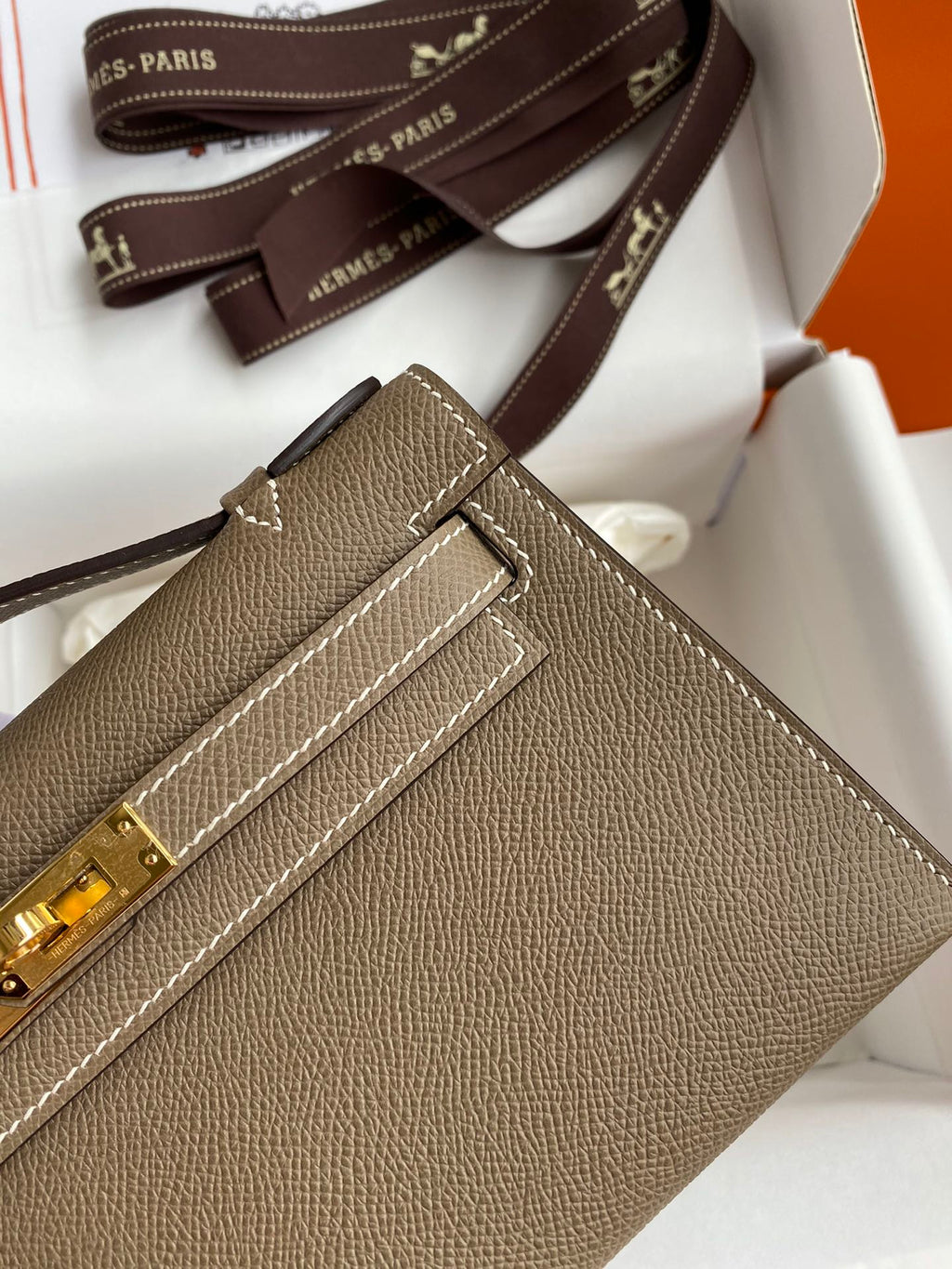 Mini Kelly 22cm Epsom Leather Handbag