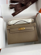 Mini Kelly 22cm Epsom Leather Handbag