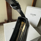 Tilly Medium Glossy Calfskin Leather Handbag