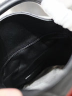 Saint Laurent Gaby Bucket Bag in Black Quilted calfskin Leather - Detail View 8