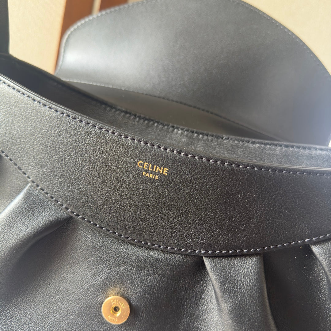 Polly Medium Soft Calfskin Leather Handbag