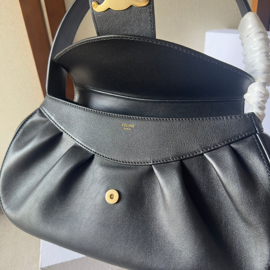 Polly Medium Soft Calfskin Leather Handbag