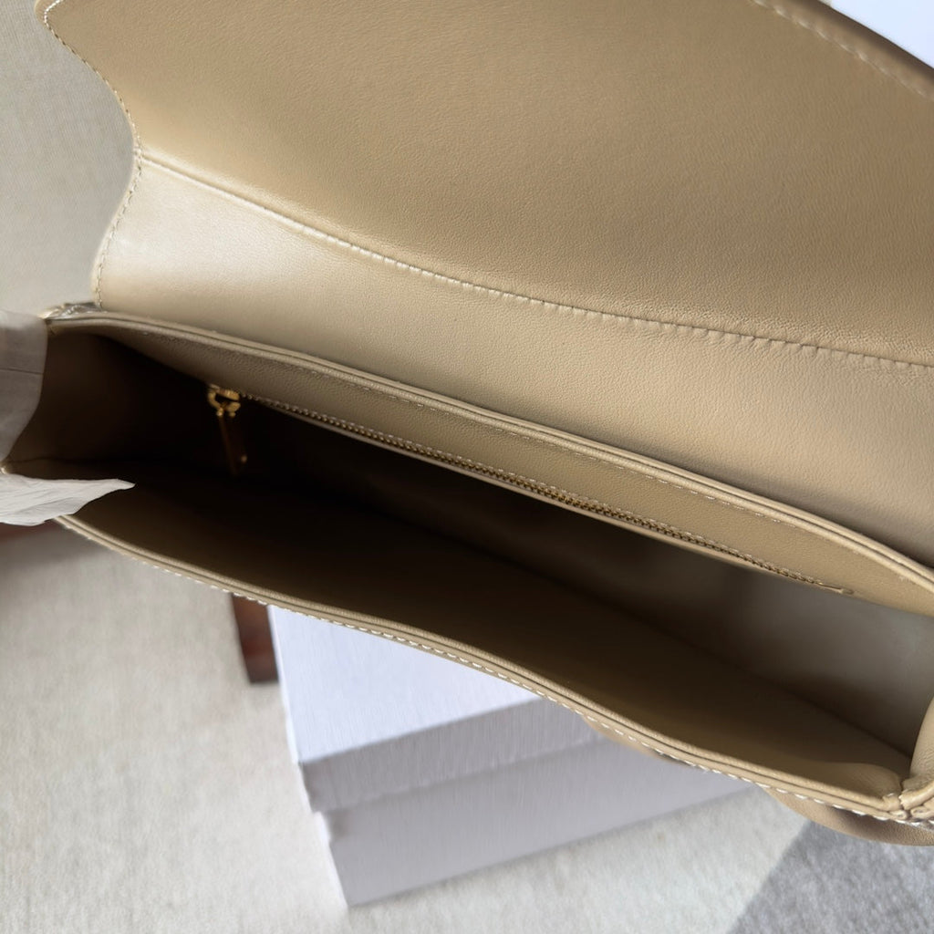 Polly Medium Soft Calfskin Leather Handbag