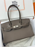 Swift Leather Shoulder Bag 29cm