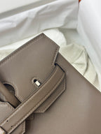 Swift Leather Shoulder Bag 29cm