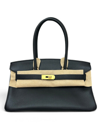 Swift Leather Shoulder Bag 29cm