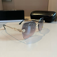 Luxury Rimless Sunglasses