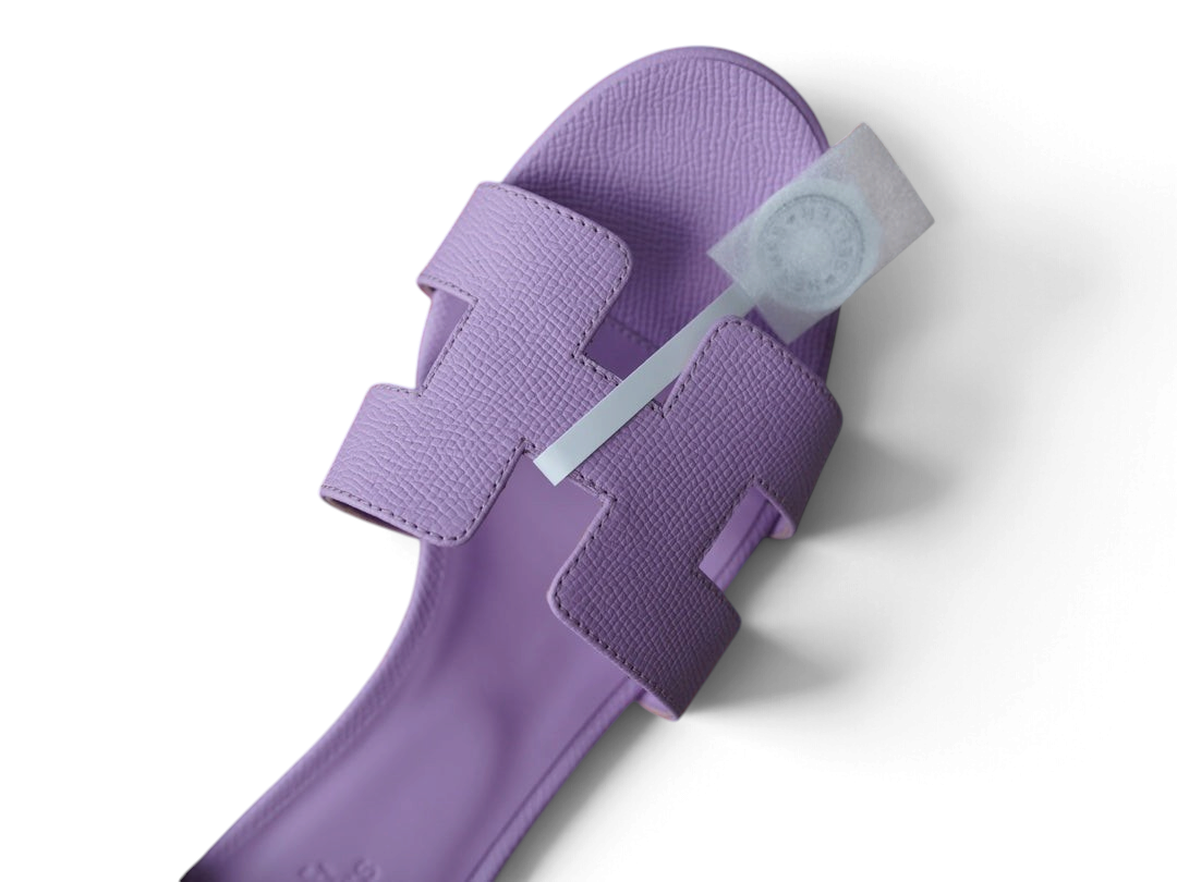 Oasis Epsom Calfskin Heeled Sandals - Lavender - View 8
