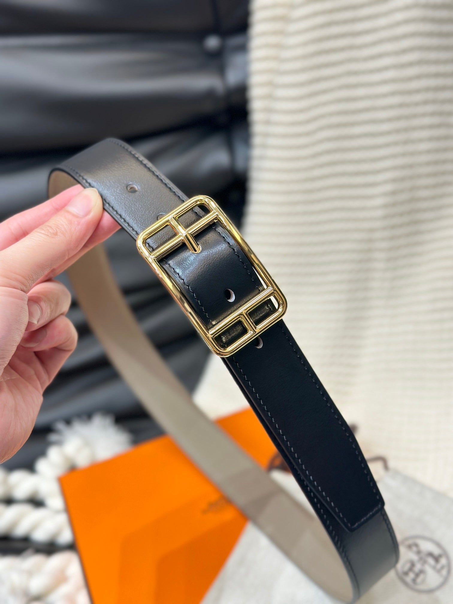 Cape Cod 32 Reversible Leather Belt – 32mm