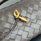 Intrecciato Woven Long Clutch Bag - View 6