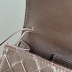 Intrecciato Woven Long Clutch Bag - View 7