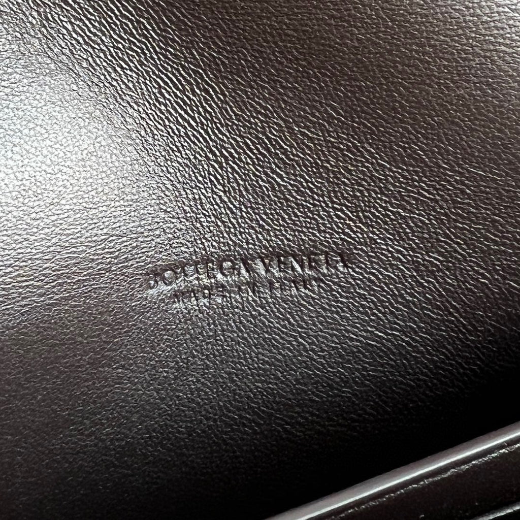 Intrecciato Woven Long Clutch Bag - View 8