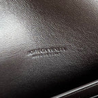 Intrecciato Woven Long Clutch Bag - View 8