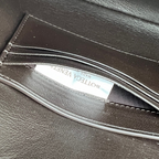 Intrecciato Woven Long Clutch Bag - View 9