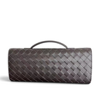 Intrecciato Woven Long Clutch Bag - View 2