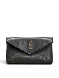 Leather Envelope Clutch 29.5cm