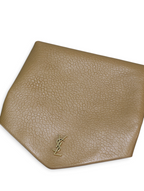 Leather Envelope Clutch 29.5cm - Mustard - View 7