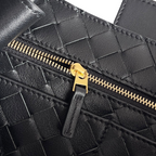 Smooth Leather Knot Tote Bag 32cm - View 7