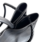 Smooth Leather Knot Tote Bag 32cm - View 6