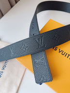 Monogram Leather Belt