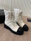 Lace-Up Boots