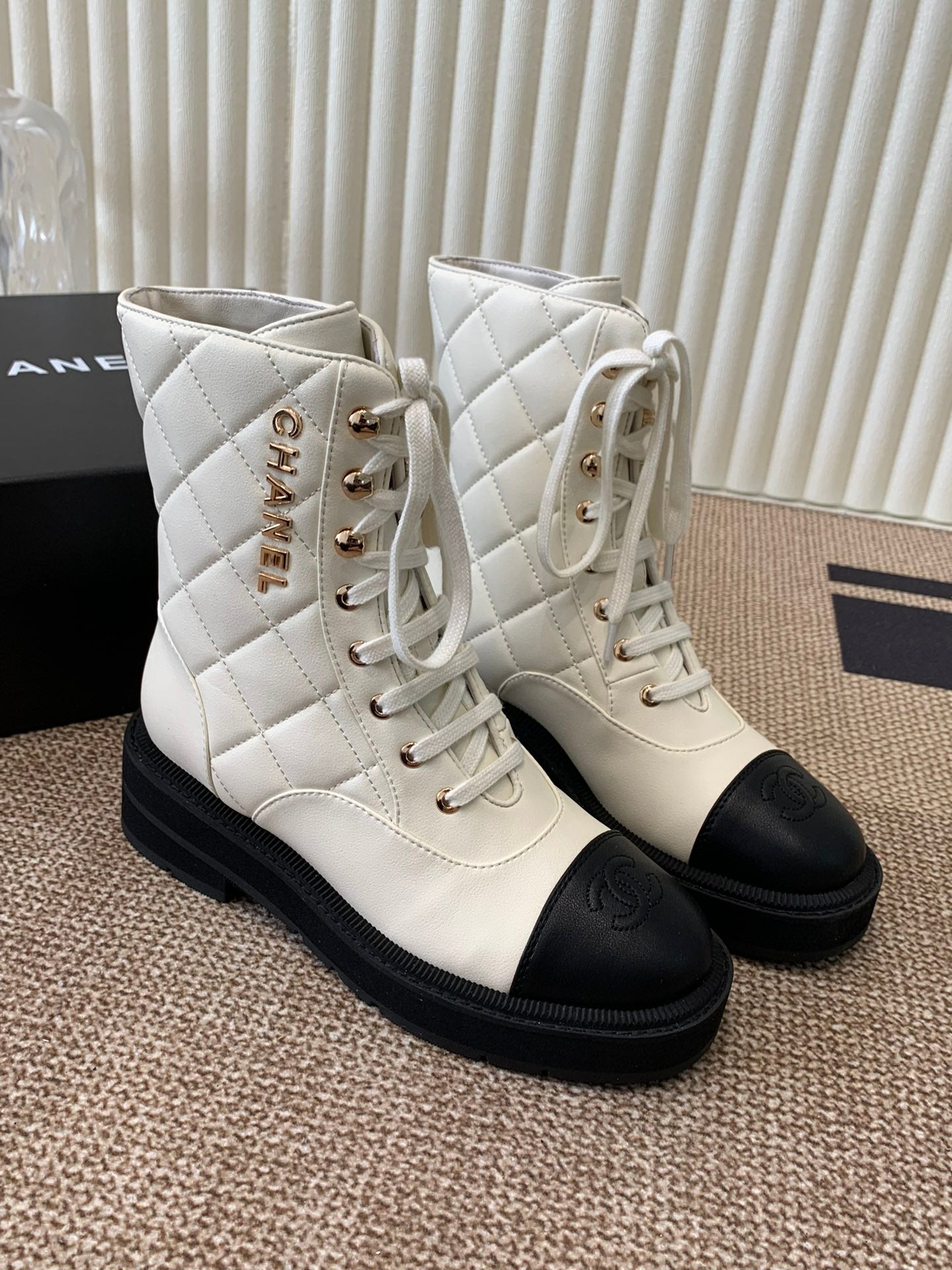 Lace-Up Boots