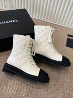 Lace-Up Boots