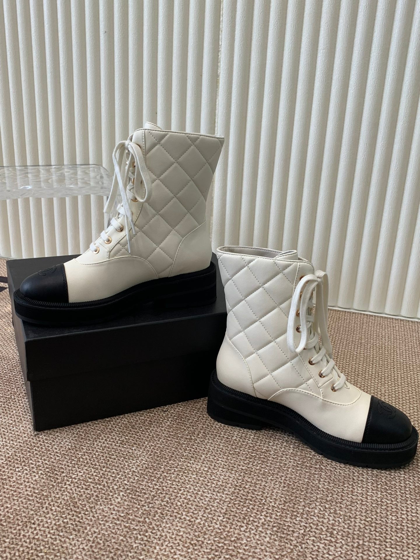 Lace-Up Boots