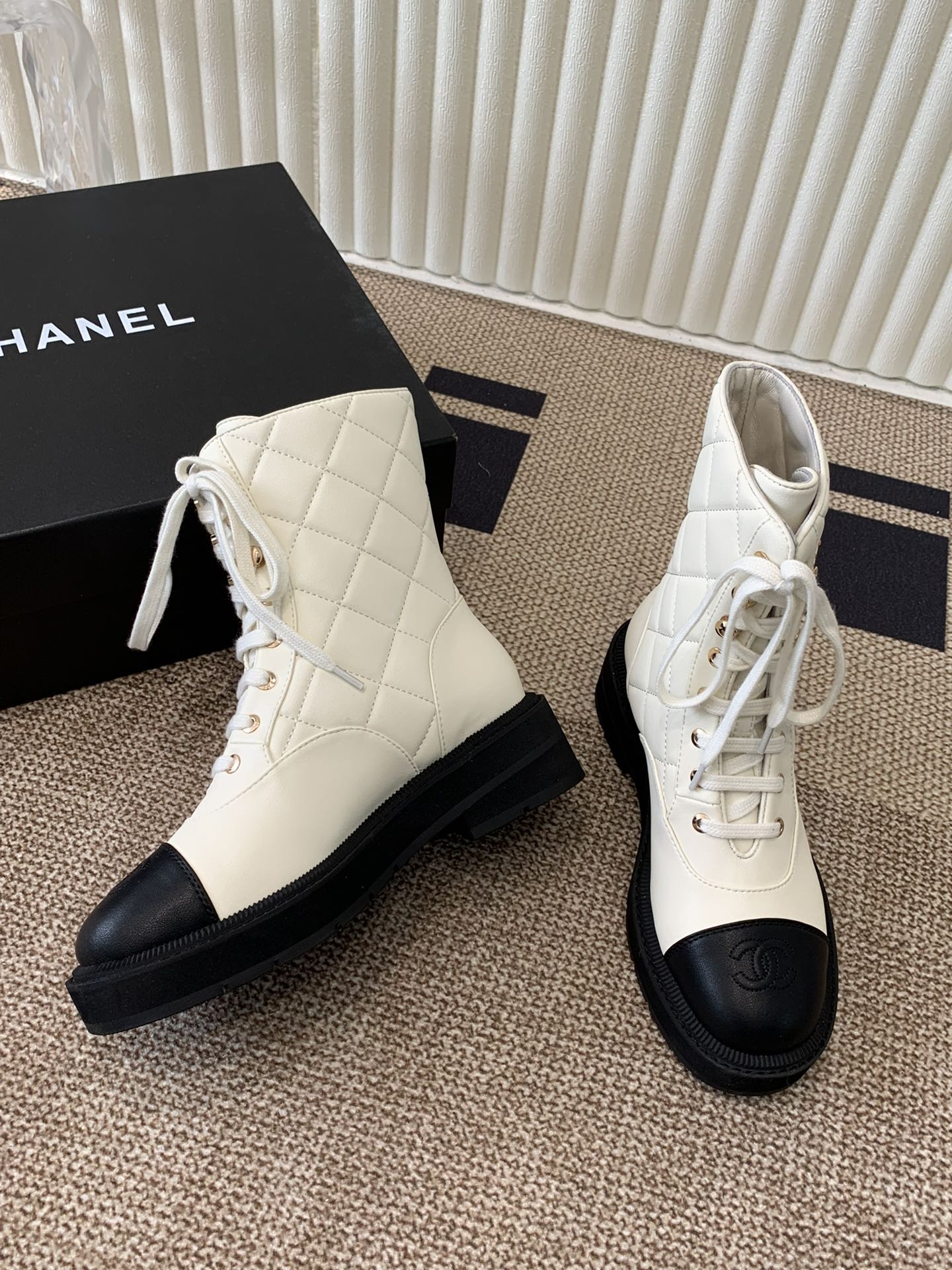 Lace-Up Boots