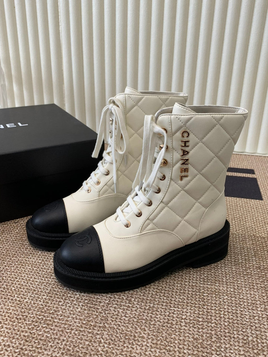 Lace-Up Boots