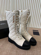 Lace-Up Boots
